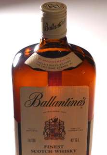 BALLANTINES SCOTCH WHISKEY VINTAGE BOTTLE 1 LITRE STILL SEALED 