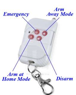   Security Alarm System IR Motion Detector Remote Door Window  