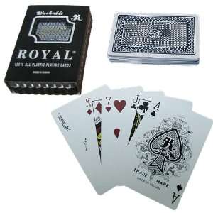   Deck of Royal 100% Plastic Playing Cards   Choose