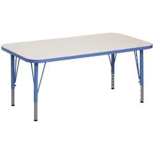  Tot Mate 1000 Series 5Ft. Adjustable Rectangle Play Table 