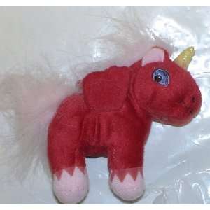  Neopets 3 Plush Red Dragon Doll (No Card/code) Toys 
