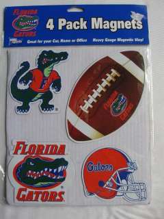   car set of 4 magnets football measures 7 5 x 4 others approx 4 x 4