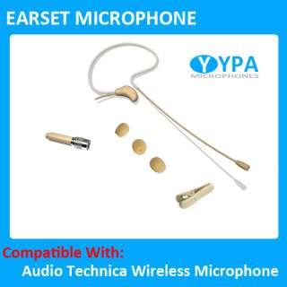 NEW YPA MM4 C4T Earset Headset MIC FOR AUDIO TECHNICA  