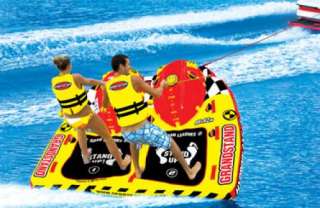 New Grandstand 2 Person Standing Towable Raft Ski Tube  