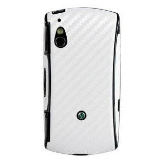 Sony Xperia Play Carbon Fiber armor(White) Full Body Protection 