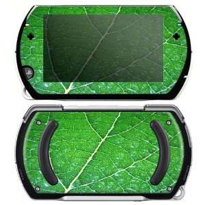  Sony PSP Go Skin Decal Sticker   Green Leaf Texture 