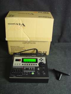 Roland TD 12 V Drum Brain Percussion Sound Module TD12 w/ Box  