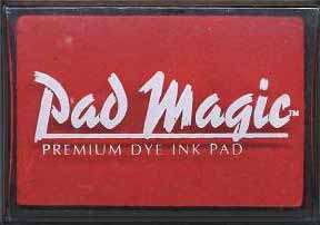   orange this is a pad magic premium dye ink pad in orange from stamp