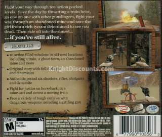   OUTLAW Wanted Dead or Alive Wild West Game NEW 677990103303  