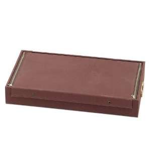  Reed and Barton Manchester Silver Chest   Brown Canvas 