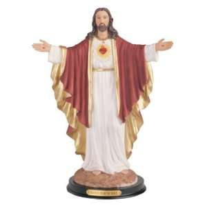 12 Inch Sacred Heart Of Jesus Holy Figurine Religious Decoration Decor 