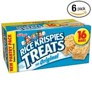 Rice Krispies Treats, The Original, 16 Count Bars (Pack of 6)
