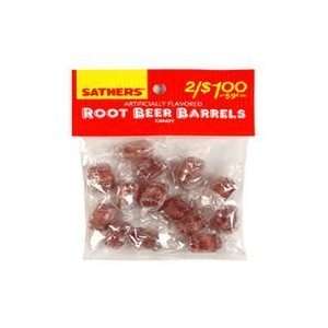  Sathers Root Beer Barrels Candy   3 Oz Bag, 12 Ea Health 