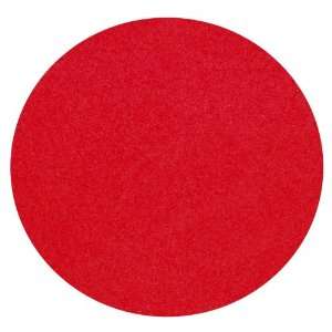  6 Ft Round Red Shag Rug 