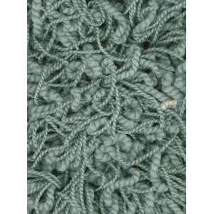   Casual Elegance Peacock 952 Solid Shag Rugs 6 Round