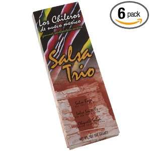 Los Chileros Salsa Trio, 3 Ounce Boxes (Pack of 6)  