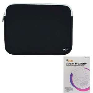 Case + Universal LCD Screen Protector for HP TouchPad Tablet ; Samsung 