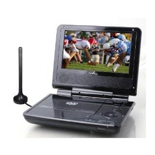   TV/DVD Player with Built in Tuner, Carrying Case and Car Adapter