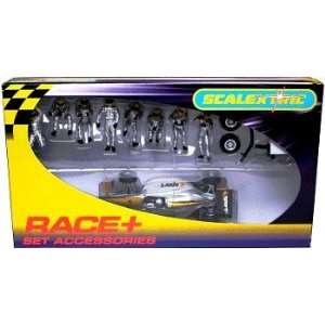 Scalextric  Accessories, Pit Team B, Silver (Slot Cars 
