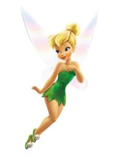 TINKERBELL FAIRY Butterfly WALL ACCENTS   Disney Fairies Tink Flowers 