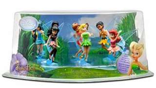 Tinker Bell Great Fairy Rescue Figurine Set Cake Topper  
