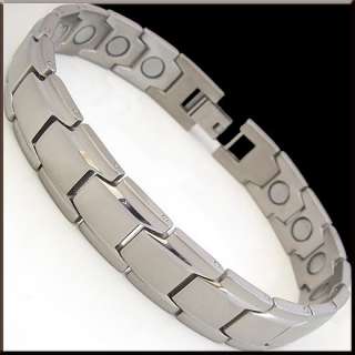50400 GAUSS MAGNETIC THERAPY Titanium Bracelet 8.45  