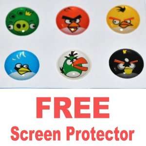  Angry Birds Home Button Sticker for Apple Ipad/iphone 3g 