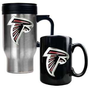  Atlanta Falcons NFL Travel Mug & Ceramic Mug Set   Primary 