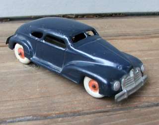 ANTIQUE Vintage Japan Metal Tin Wind Up Clockwork Toy Car  