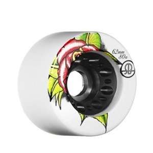  Roller Bones Nylon Hub Rose Speed Skate Wheels