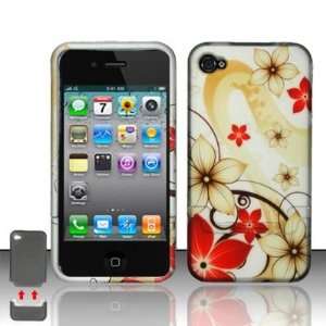 Pretty Flower Design Hard Slide In Case Cover Faceplate Protector for 