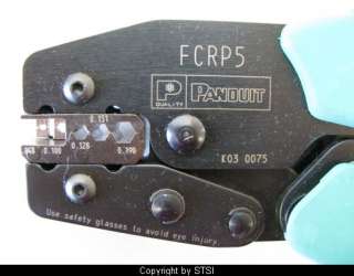 Panduit Contour Crimping Tool FCRP5 ~STSI  