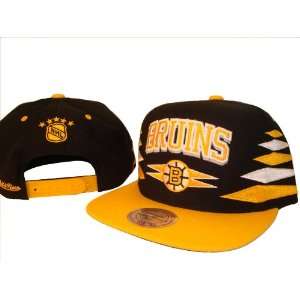   Black & Gold Adjustable Snap Back Baseball Cap Hat 