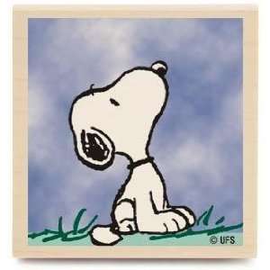  Snoopy Looking Up (Peanuts)   Rubber Stamps Arts, Crafts 