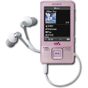  Sony Digital Media Player NWZ A728B (Pink) Electronics