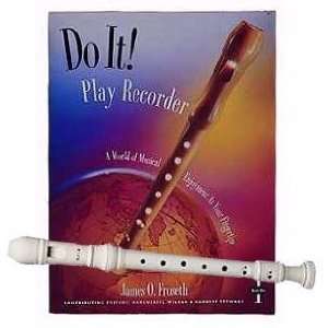 Recorder Pack Yamaha Ivory Soprano Recorder with Do It Play Recorder 