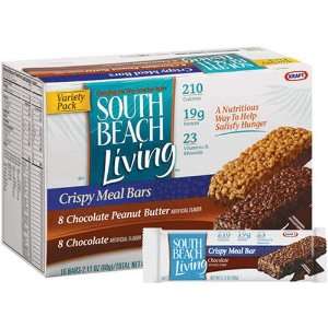  South Beach Living Variety Pack   16 Bars Per Box (Pack of 