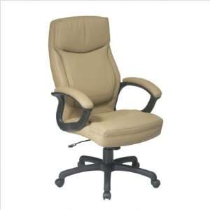   Chair with Locking Tilt Control and Black Stitching