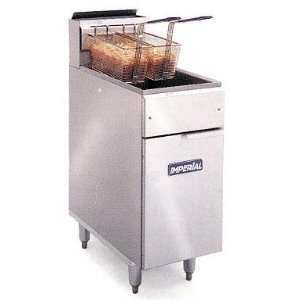  Imperial Range IFS 50T 15 1/2 Wide 50lb Fryer With Stainless 