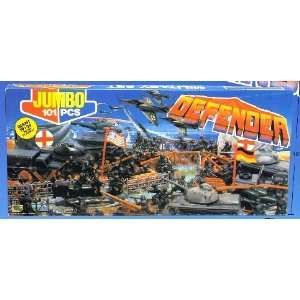  Jumbo Defender Military Playset (101pcs) (Boxed) by BMC 