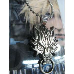  Final Fantasy 7AC Cloud Wolf Charm Necklace Toys & Games