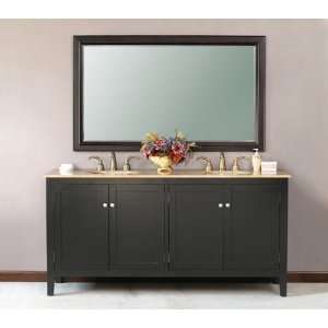   Virtu USA 72 Alicante Double Bathroom Vanity Sink