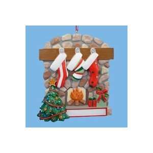  Club Pack of 12 Family of 3 Stocking Christmas Ornaments 
