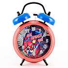 spider man twin bell alarm clock ships free with a
