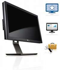   inch Widescreen Flat Panel Monitor   Max Resolution 2560 x 1440 (WQHD