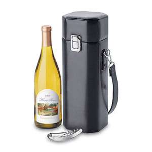   Sonata Insulated Single bottle Wine Storage Carrier Tote Case  