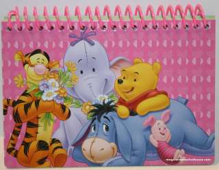 DISNEY WINNIE THE POOH AND FRIENDS AUTOGRAPH BOOK NEW B  