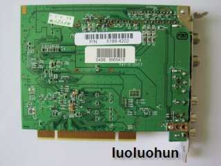 Hauppauge WinTV PVR 150 MCE 26552 PCI TV Tuner Card  