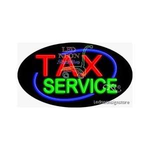  Tax Service Neon Sign