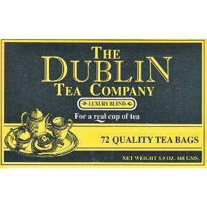 The Dublin Tea Company Luxury Blend   72 Tea Bags  Grocery 